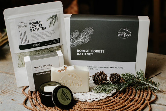 Boreal Forest Bath Set