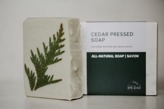 Pressed Cedar Soap *Winter Exclusive*